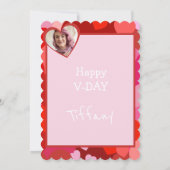 Valentijn Pop Feestdagenkaart (Achterkant)