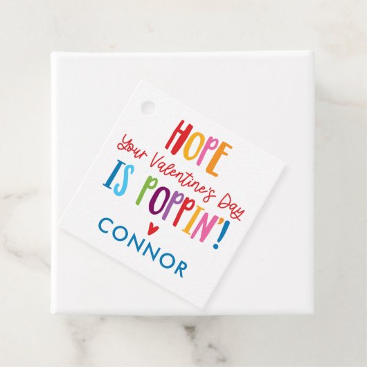 Valentijn Pop Het bevoordeelt Kinder Valentijn Fav Bedankjes Labels (In situ)