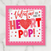 Valentijn Pop Het Gift Labels (Voorkant)