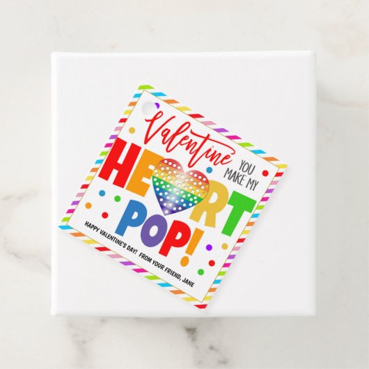 Valentijn Pop Het Gift Labels (In situ)
