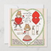 Valentijn-pop-upwandkaart Kaart (Voorkant)