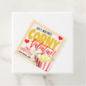 Valentijn Popcorn Gift Label (In situ)
