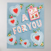  Valentijn Poster (Voorkant)