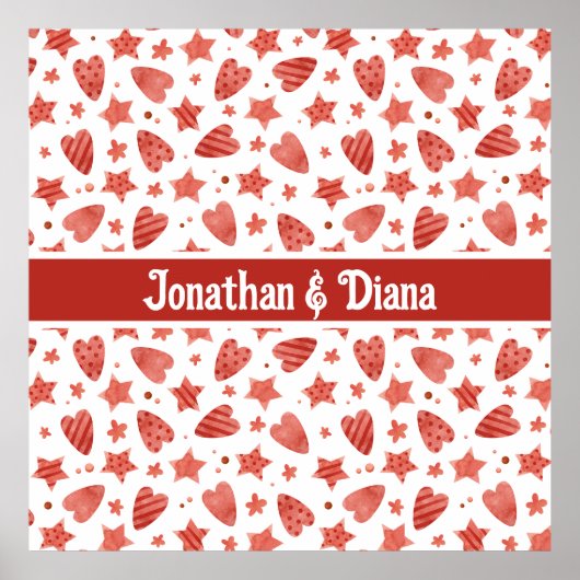 Valentijn, Poster voor harten en staarten (Voorkant)