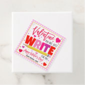 Valentijn potlood geschenk Label (In situ)