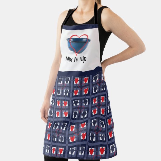 Valentijn Print Schort (Insitu)