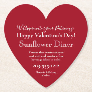 Valentijn Promotionele Onderzetters - HAMbyWG