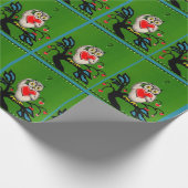 Valentijn prullenplaat cadeaupapier (Hoek)