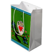 Valentijn prullenplaat medium cadeauzakje (Achterkant Gekanteld)
