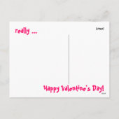 Valentijn Pup & Hearts ~ Briefkaart (Achterkant)