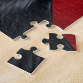 Valentijn Puppy - Black Labrador - Lab Puppy Legpuzzel (Zijkant)