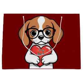 Valentijn Puppy Groot Cadeauzakje