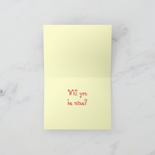  Valentijn Puppy Kaart voor kinderen (Binnen)