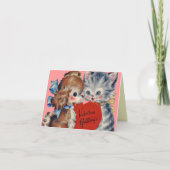  Valentijn Puppy Kaart voor kinderen (Voorkant)