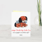  Valentijn Puppy Kaart voor kinderen (Achterkant)