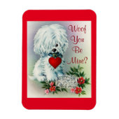  Valentijn Puppy Magneet (Verticaal)