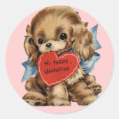  Valentijn Puppy Stickers (Voorkant)