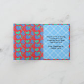 Valentijn Race Car Feestdagen Kaart (Binnen)