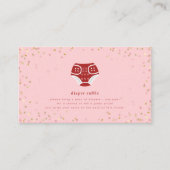 Valentijn Raffle Baby shower Enclo Informatiekaartje (Voorkant)