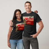 Valentijn Red Corvette T-shirt (Unisex)