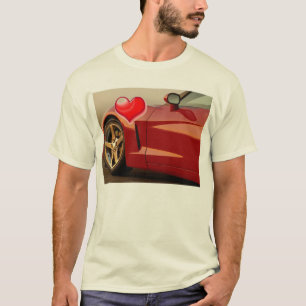 Valentijn Red Corvette T-shirt