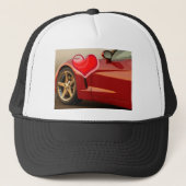 Valentijn Red Corvette Trucker Pet (Voorkant)
