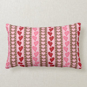 Valentijn Red Heart Pattern Kussen