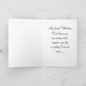 Valentijn Red Hearts voor echtgenoot Feestdagen Kaart (Binnen)