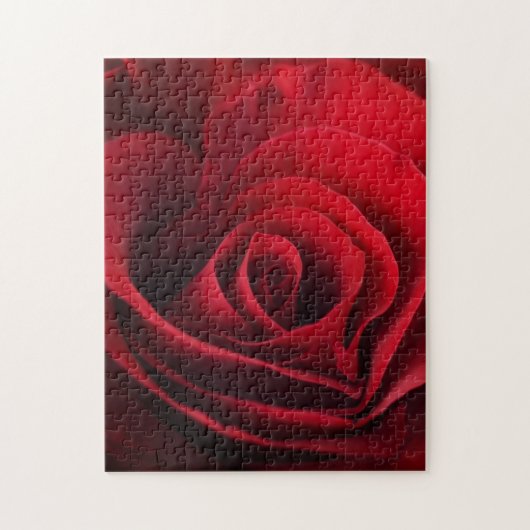 Valentijn Red Rose Legpuzzel (Verticaal)