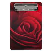 Valentijn Red Rose Mini Klembord (Voorkant)