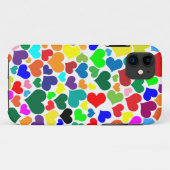 valentijn regenboogharten Case-Mate iPhone case (Achterkant (horizontaal))