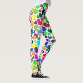 valentijn regenboogharten leggings (Rechts)