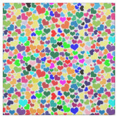 valentijn regenboogharten stof (Swatch)