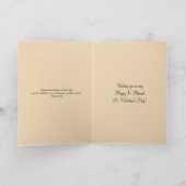 Valentijn Religieuze Vintage St. Therese Feestdagen Kaart (Binnen)