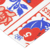 Valentijn Retro Liefde Knuffels Schattige Patroon Tafelkleed (Gekanteld)