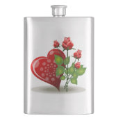 VALENTIJN RODE HART EN RODE ROSEN FLACON (Voorkant)