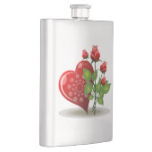 VALENTIJN RODE HART EN RODE ROSEN FLACON (Rechts)