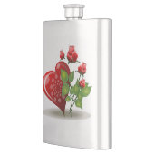 VALENTIJN RODE HART EN RODE ROSEN FLACON (Links)