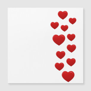 valentijn rode harten