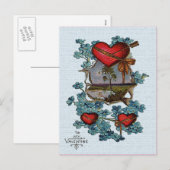 Valentijn Rode harten, bomen en meer Kaart (Voorkant / Achterkant)