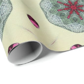 Valentijn rode harten romance abstract patroon 11 cadeaupapier (Rol Hoek)