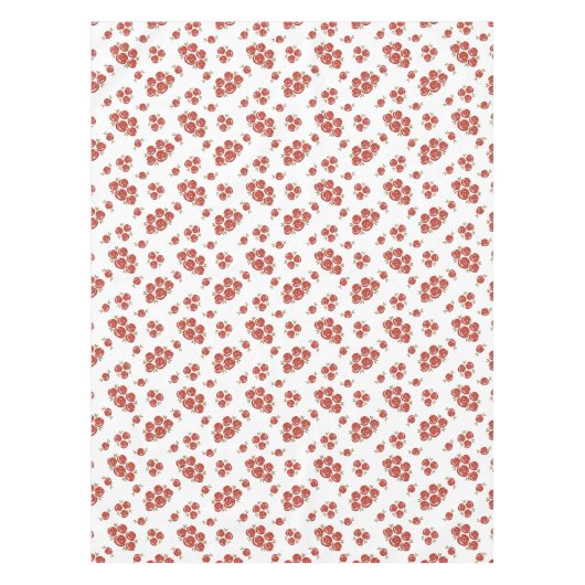 Valentijn rode rozen  mode tafelkleed (Voorkant)