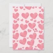 Valentijn Rode Vrachtwagen | Rijden per Baby showe Kaart (Achterkant)