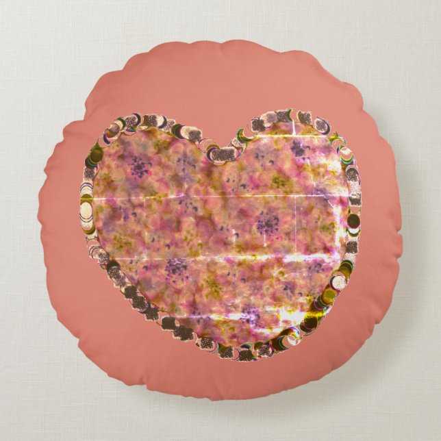 Valentijn rond kussen (Voorkant)