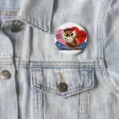 Valentijn Ronde Button 5,7 Cm (In situ)