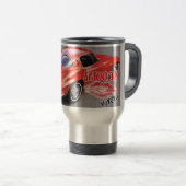 Valentijn Rood gesplitst venstercorvette klassieke Reisbeker (Voorkant rechts)