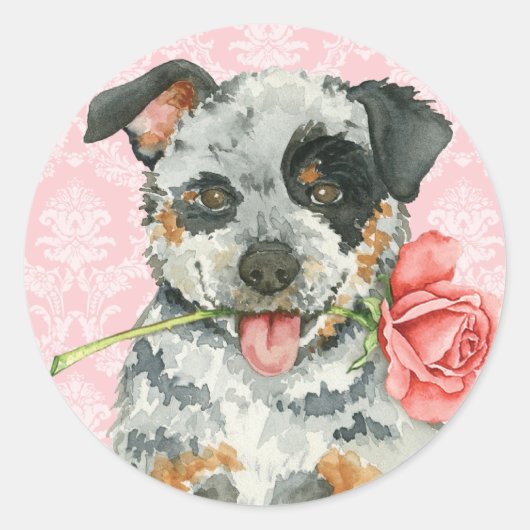 VALENTIJN ROOS ACD RONDE STICKER (Voorkant)