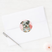 VALENTIJN ROOS ACD RONDE STICKER (Envelop)
