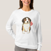 Valentijn Roos Beagle T-shirt (Voorkant)