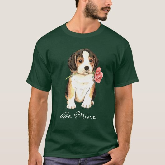Valentijn Roos Beagle T-shirt (Voorkant)